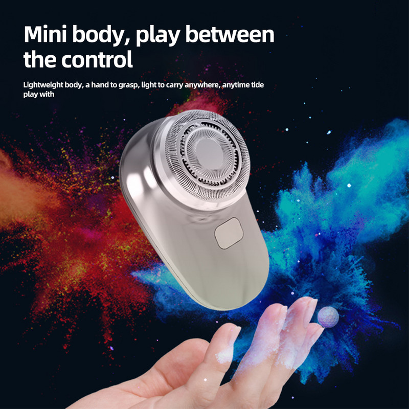 2023. aasta mini kaasaskantav elektriline pardel Meeste juuksepardel, LCD võimsa digitaalse ekraaniga habemetrimmer meestele märg- ja kuivraseerimistööriist