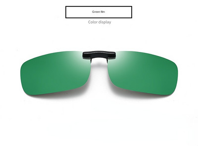 Uus Unisex polariseeritud klamber sõiduprillidel Päikeseprillid Day Vision UV400 Lens Driving Night Vision Sõidupäikeseprillide klamber