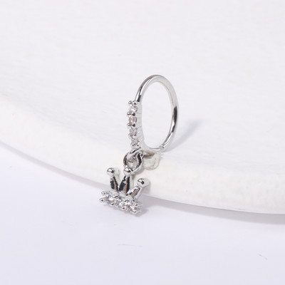 Nosne burme za žene Djevojke CZ Septum Piercing Clicker Helix Naušnice Hrskavica Tragus Seksi nakit za piercing nosa za žene Muškarci