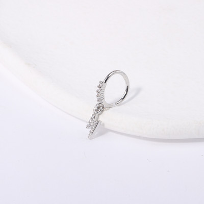 Nosne burme za žene Djevojke CZ Septum Piercing Clicker Helix Naušnice Hrskavica Tragus Seksi nakit za piercing nosa za žene Muškarci