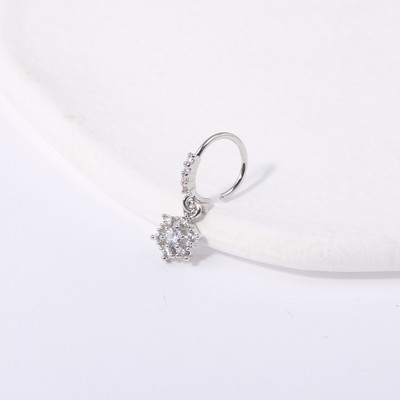 Nosne burme za žene Djevojke CZ Septum Piercing Clicker Helix Naušnice Hrskavica Tragus Seksi nakit za piercing nosa za žene Muškarci