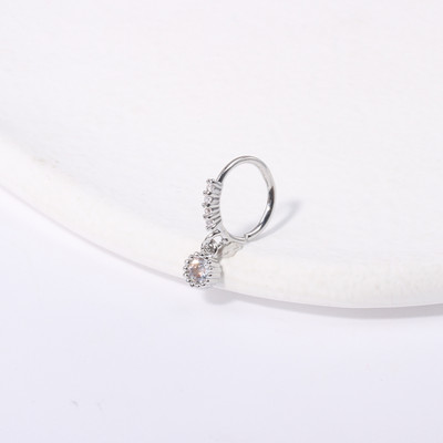 Nosne burme za žene Djevojke CZ Septum Piercing Clicker Helix Naušnice Hrskavica Tragus Seksi nakit za piercing nosa za žene Muškarci