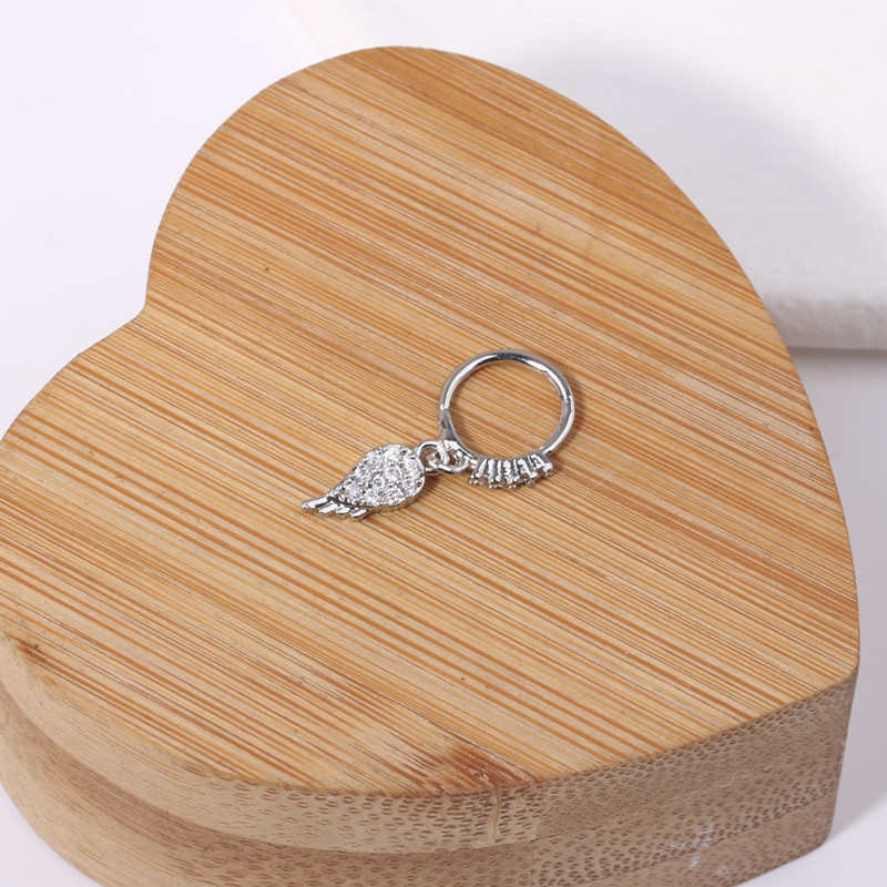 Nosne burme za žene Djevojke CZ Septum Piercing Clicker Helix Naušnice Hrskavica Tragus Seksi nakit za piercing nosa za žene Muškarci