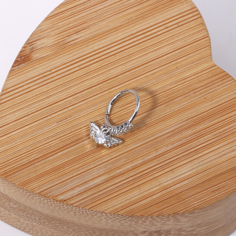 Nosne burme za žene Djevojke CZ Septum Piercing Clicker Helix Naušnice Hrskavica Tragus Seksi nakit za piercing nosa za žene Muškarci