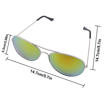 Нови поляризирани слънчеви очила - класическа метална рамка с огледална леща за шофиране и дейности на открито, подходящи за мъже и жени