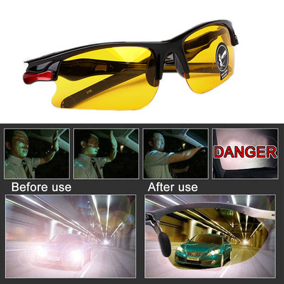 Kuum müük Päevane ja öö auto nägemine juhi prillid pimestamisvastased öönägemisvastased juhiprillid öösõiduks täiustatud valgusega prillid