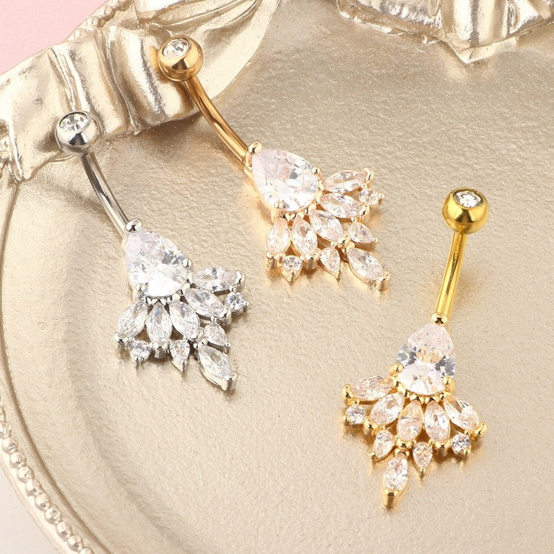 Trendikas naiste keha augustamine, mood naiste aksessuaarid roostevabast terasest kullavärvi ehted seksikad naiste punkarnaba sõrmus