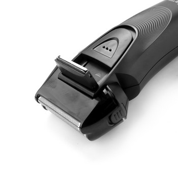 Мъжка мощна електрическа самобръсначка за мъже лице машина за бръснене на брада акумулаторна електрическа самобръсначка с фолио с допълнителна мрежа