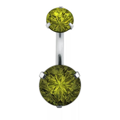 1 db acél köldök gyűrűk kristály piercing köldök szív stílus köldök piercing fülbevaló has piercing szexi test ékszer Ombligo