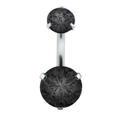 1 db acél köldök gyűrűk kristály piercing köldök szív stílus köldök piercing fülbevaló has piercing szexi test ékszer Ombligo