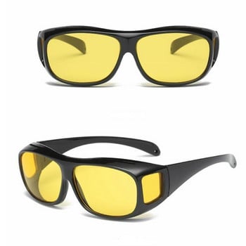 Автомобилни очила за нощно шофиране Шофьорски очила Унисекс слънчеви очила UV защита Слънчеви очила Очила Слънчеви очила за нощно виждане Автомобилни инструменти