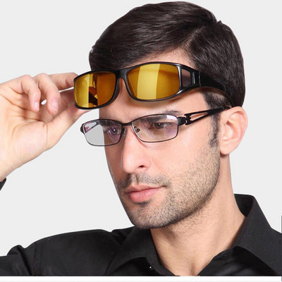 Автомобилни очила за нощно шофиране Шофьорски очила Унисекс слънчеви очила UV защита Слънчеви очила Очила Слънчеви очила за нощно виждане Автомобилни инструменти