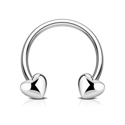 Südamerõngas ninarõngas vaheseina augustamine ümmargune kangiga huulerõngas kõrva kõhre kõrvarõngas BCR Tragus Helix keha ehe 16G