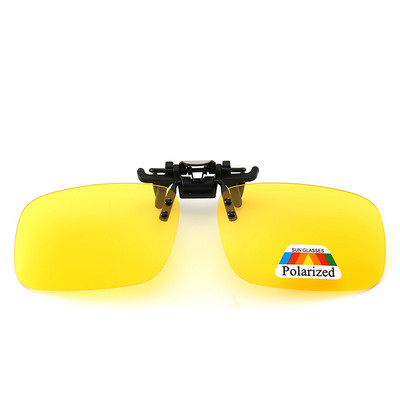 1 tk autojuhi kaitseprillid UVA-vastased UVB polariseeritud päikeseprillid sõitmiseks öönägemisega objektiivi klamber päikeseprillidele, sisetarvikud