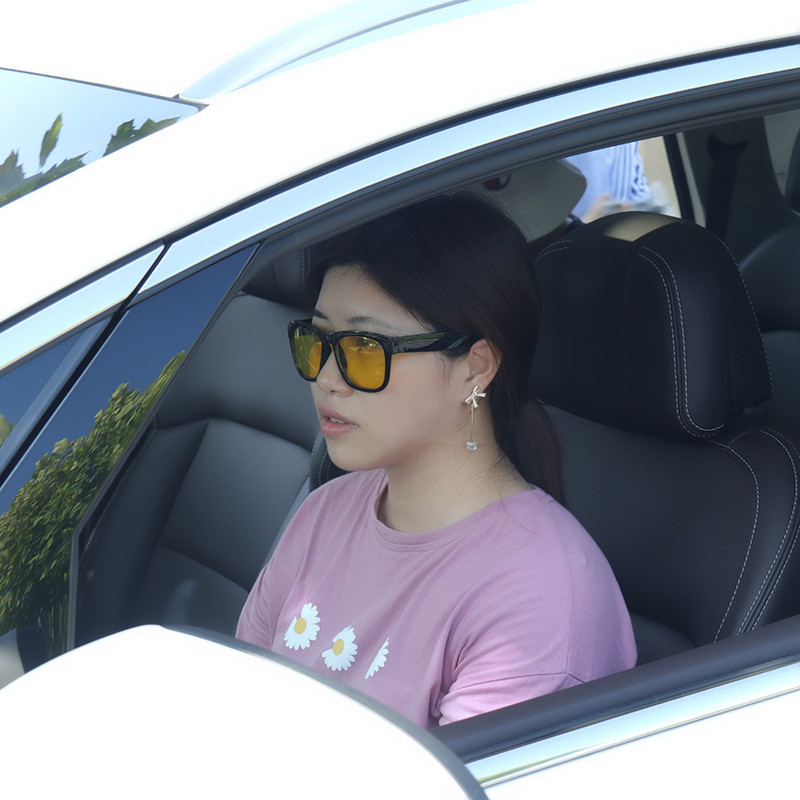 1 tk pimestamisvastased öönägemisvastased juhiprillid Meeste õues öine sõit, täiustatud valgusega prillid Moodsad prillid Autotarvikud