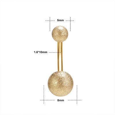 1 komad prstena za trbuh od nehrđajućeg čelika zlatne boje Cvjetno srce CZ kristalno prstenje za pupak Leptir piercing za pupak 14G