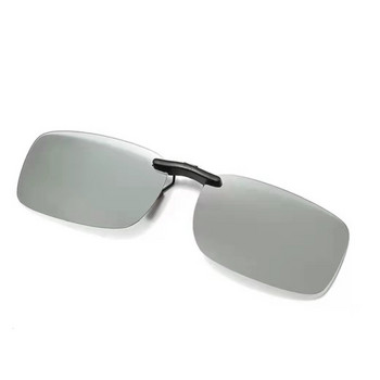Подвижни слънчеви очила с щипка Поляризирани слънчеви очила Метална щипка Слънчеви очила без рамка за диоптрични очила Очила за шофиране