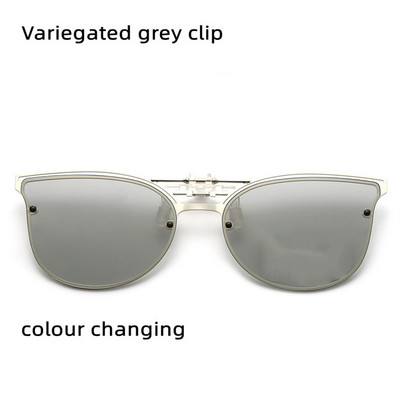 Unisex polarizēts klipsis uz saulesbrillēm braukšanas nakts redzamības objektīvs pret UV krāsu maināmas saulesbrilles riteņbraukšanai jāšanas briļļu klips