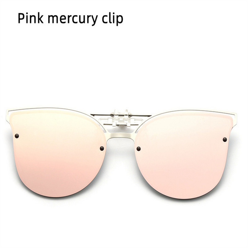 Unisex poliarizuotas klipas ant saulės akinių vairavimo naktinio matymo objektyvas Anti-UV spalvą keičiantis akiniai nuo saulės dviračių akinių segtukas