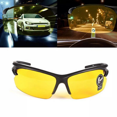 Night Vision Drivers Goggles Interior Accessory Protective Sunglasses Night-Vision Glasses Anti Glare Car Driving Glasses
