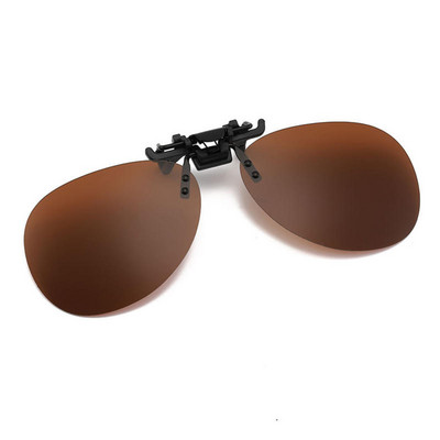 UV aizsardzības klipsis uz brillēm Sievietēm Vīriešu polarizēts saulessargs Saulesbrilles Paceļams Retro gradienta lēca Braukšanas brilles Aizsargbrilles