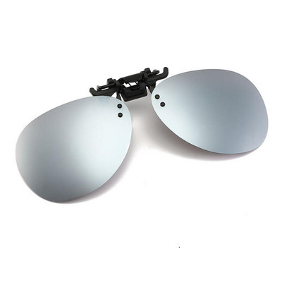 UV aizsardzības klipsis uz brillēm Sievietēm Vīriešu polarizēts saulessargs Saulesbrilles Paceļams Retro gradienta lēca Braukšanas brilles Aizsargbrilles