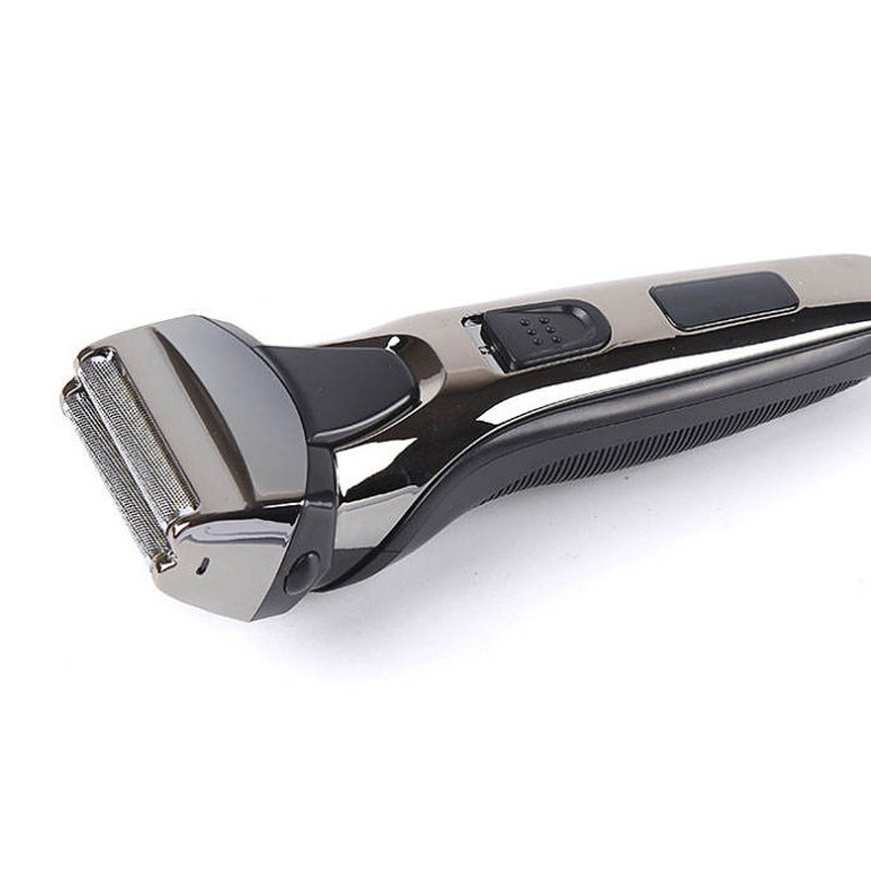 Aparat de ras electric pentru frumusețe Geemy GM-7726 original, aparat de ras electric reîncărcabil pentru bărbați, aparat de ras facial USB