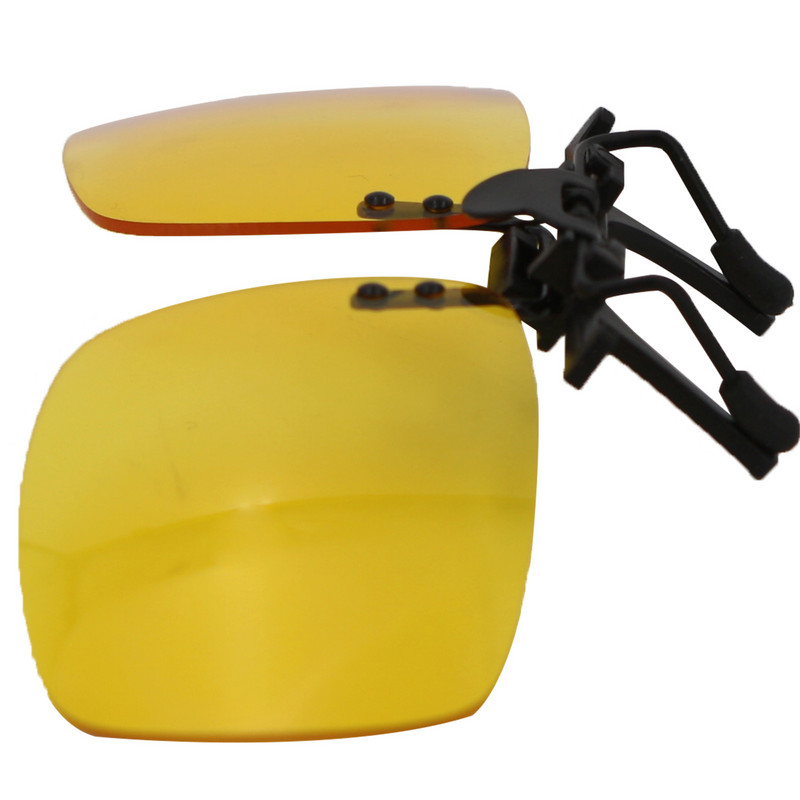 Γυαλιά οδήγησης αυτοκινήτου Anti-UVA UVB Polarized Sun Glasses Driving Night Vision Lens Clip on γυαλιά ηλίου Εσωτερικά αξεσουάρ ταξιδιού