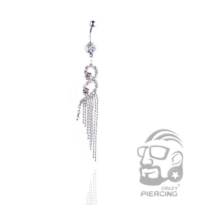 Pikad rippuvad nööbist rõngad Star Butterfly ripats, naba augustamine Ombligo Oreja 1,6*10 mm, Bohemia stiilis naistele