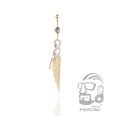 Pikad rippuvad nööbist rõngad Star Butterfly ripats, naba augustamine Ombligo Oreja 1,6*10 mm, Bohemia stiilis naistele