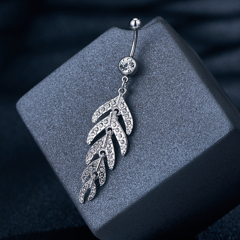 Pikad rippuvad nööbist rõngad Star Butterfly ripats, naba augustamine Ombligo Oreja 1,6*10 mm, Bohemia stiilis naistele