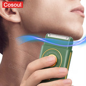 Elektrinis skustuvas vyrams barzdaskutė Nešiojama mini skutimosi mašinėlė Barzdos kirpimo mašinėlė Kelioninė skustuvas Little