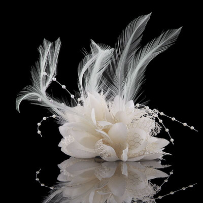 Charm Lotus καρφίτσες υφασμάτινες καρφίτσες λουλουδιών Χαριτωμένα αξεσουάρ μαλλιών Hairband για κορίτσια Φεστιβάλ Διακόσμηση