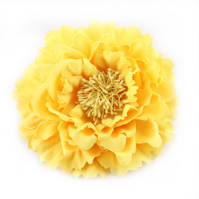 Γυναικεία αξεσουάρ μαλλιών Κλιπ ύφασμα πολύχρωμο Μεγάλο λουλούδι καρφίτσα μόδας για τσάντα Sunhat Καθημερινή διακόσμηση