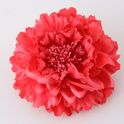 Γυναικεία αξεσουάρ μαλλιών Κλιπ ύφασμα πολύχρωμο Μεγάλο λουλούδι καρφίτσα μόδας για τσάντα Sunhat Καθημερινή διακόσμηση