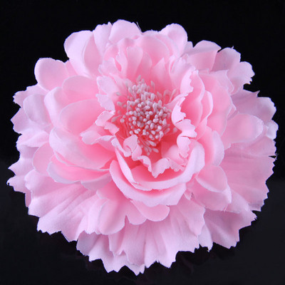 Γυναικεία αξεσουάρ μαλλιών Κλιπ ύφασμα πολύχρωμο Μεγάλο λουλούδι καρφίτσα μόδας για τσάντα Sunhat Καθημερινή διακόσμηση