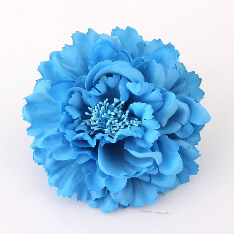 Γυναικεία αξεσουάρ μαλλιών Κλιπ ύφασμα πολύχρωμο Μεγάλο λουλούδι καρφίτσα μόδας για τσάντα Sunhat Καθημερινή διακόσμηση