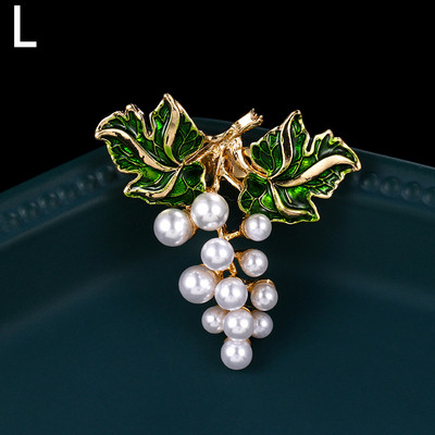 Modni broševi s bisernim cvijetom Elegantna žena Retro broševi s kamenčićima Igle Vjenčani nakit Odjevni dodaci