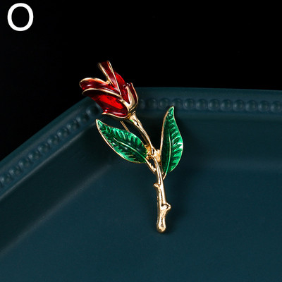 Modni broševi s bisernim cvijetom Elegantna žena Retro broševi s kamenčićima Igle Vjenčani nakit Odjevni dodaci