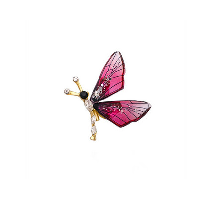 Modni vještački dijamant, kristalni vilin konjic, leptir, pčela, broš, ženski vintage, elegantni broš s kukcima, dodaci za kaput, pokloni