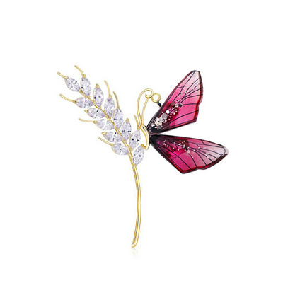 Modni vještački dijamant, kristalni vilin konjic, leptir, pčela, broš, ženski vintage, elegantni broš s kukcima, dodaci za kaput, pokloni