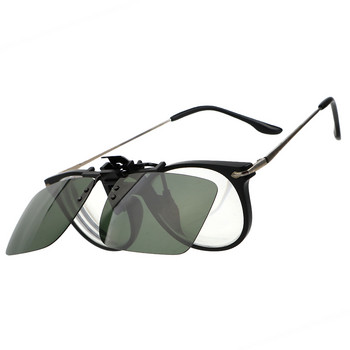 Поляризирани лещи Очила за шофьори на автомобили Допълнителна щипка за слънчеви очила Очила 400 UV защита Комплект против отблясъци Аксесоари за мотоциклети