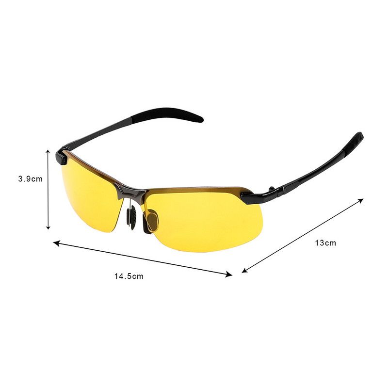 LEEPEE UV zaštitne naočale Naočale za vozača automobila UV400 naočale za vožnju Polarizirane sunčane naočale Sunčane naočale za noćno gledanje