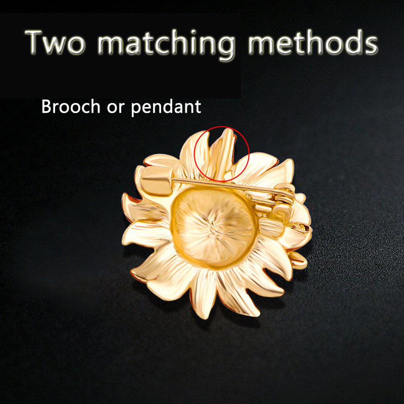 Κομψές καρφίτσες Bee Sunflower για γυναίκες Καρφίτσα από σμάλτο μαργαρίτα Γλυκό κασκόλ γιακά κλιπ Κοσμήματα Ρούχα Καρφίτσες καρφίτσα Αξεσουάρ δώρου
