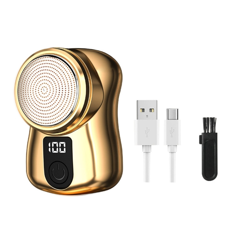 N0PF mini elektrinis skustuvas kišeninio dydžio skustuvai Nešiojami elektriniai skustuvai USB įkraunamas nešiojamas skustuvas Dovana tėvui vyrui