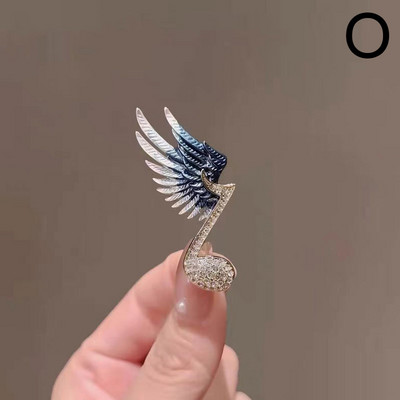 Брошки с перли и кристали за жени Модна игла Брошка Аксесоари за дрехи Роза Пеперуда Метални игли Бижута Сватбени подаръци