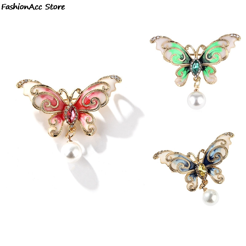 Κρυστάλλινες καρφίτσες πεταλούδα Υψηλής ποιότητας στρας Κρυστάλλινες καρφίτσες πεταλούδα καρφίτσες Γυναικεία κοσμήματα μόδας
