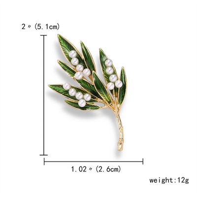 Rinhoo Vintage Ζωγραφική με σμάλτο καρφίτσες με φύλλα σφενδάμου Καρφίτσες για γυναίκες κορίτσια Εξαιρετικά κοσμήματα μόδας με φύλλα σφενδάμου από στρας