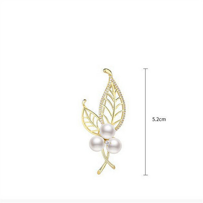 Rinhoo Vintage Ζωγραφική με σμάλτο καρφίτσες με φύλλα σφενδάμου Καρφίτσες για γυναίκες κορίτσια Εξαιρετικά κοσμήματα μόδας με φύλλα σφενδάμου από στρας