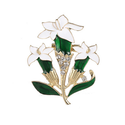 Γυναικείες καρφίτσες με λουλούδια Κομψές καρφίτσες με λουλούδια από στραστές τουλίπα για γυναικείο κοστούμι μπουκέτο γιακά καρφίτσα πέτο Κοσμήματα γάμου